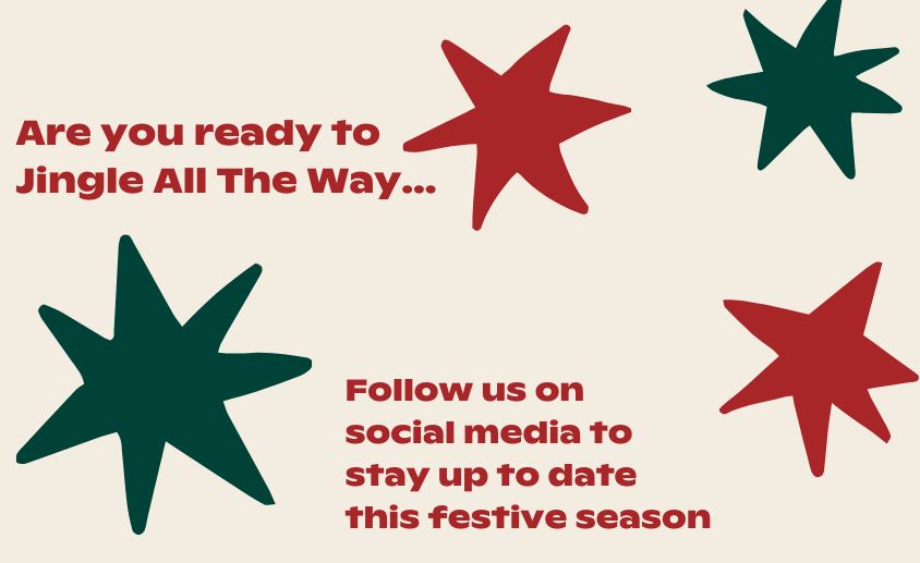 Follow Us this Festive Season- Website Banner